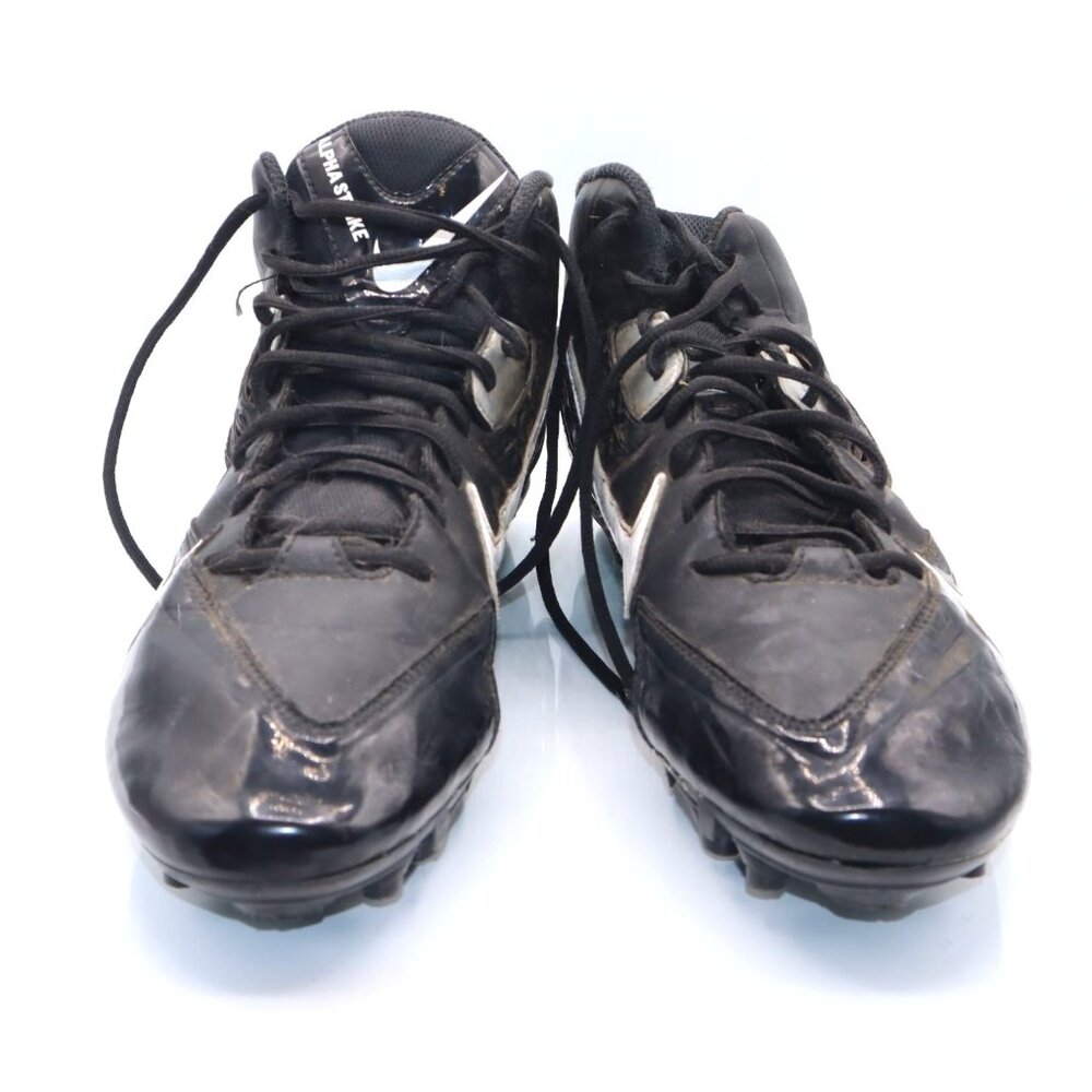 Nike Alpha Men’s Football Cleats Black & White Size 13